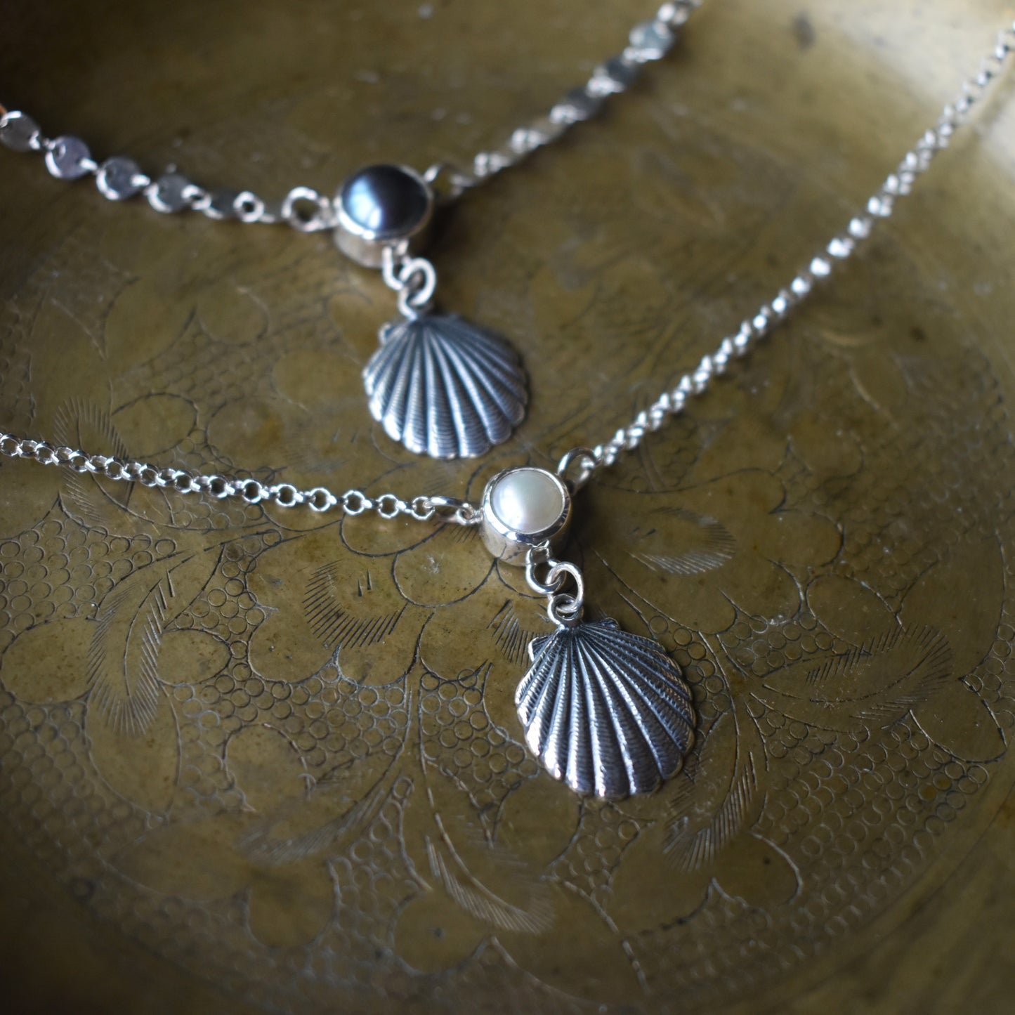 Tahitian Pearl Shell Necklace