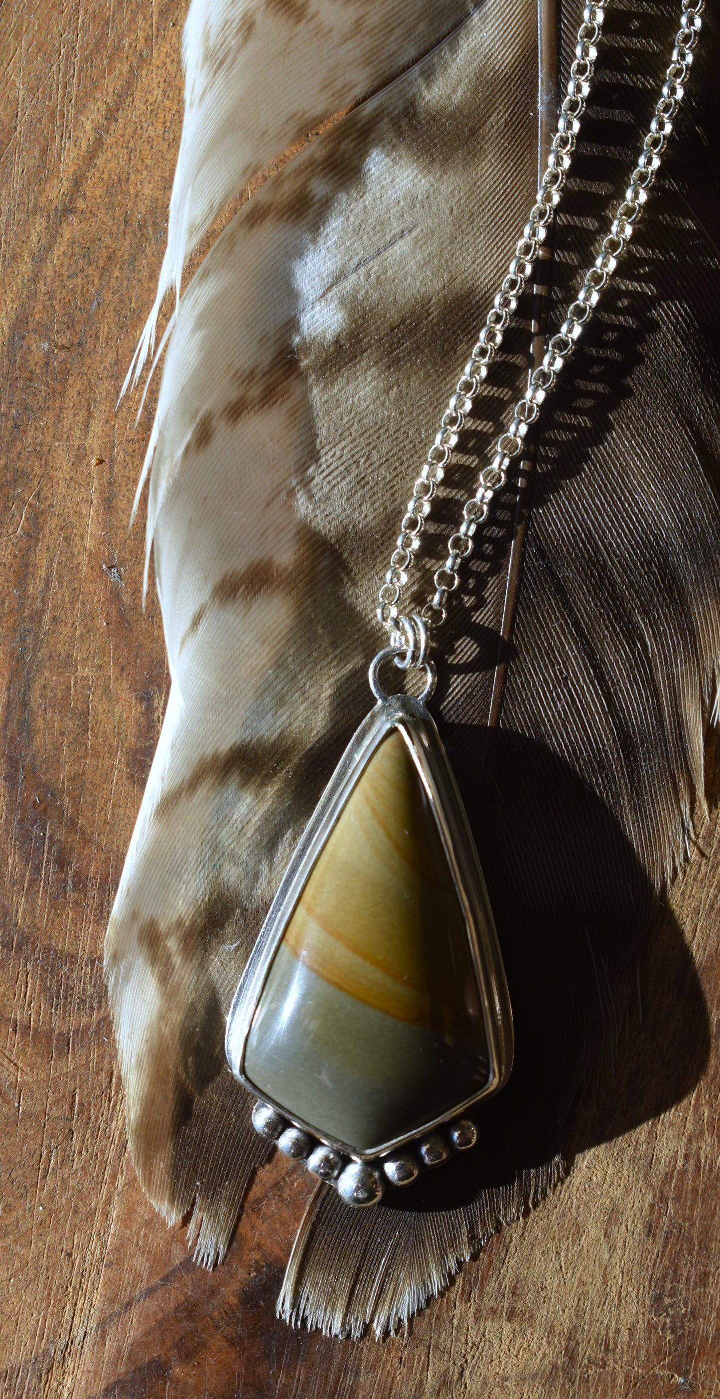 Cripple Creek Picture Jasper Necklace