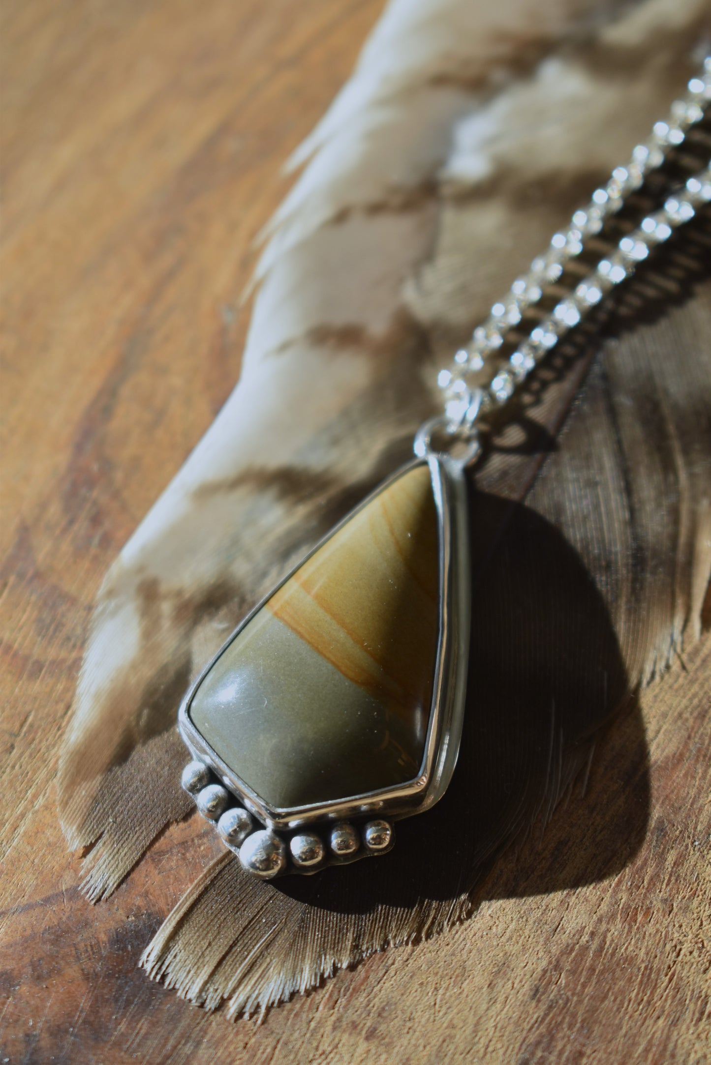 Cripple Creek Picture Jasper Necklace