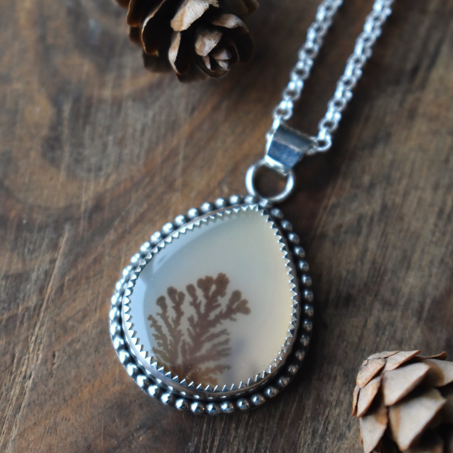 Dendritic Agate Necklace
