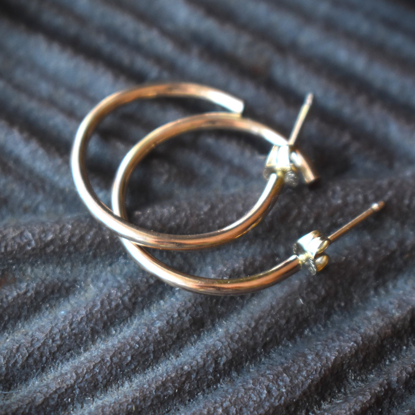 Gold-filled 3/4" Hoops