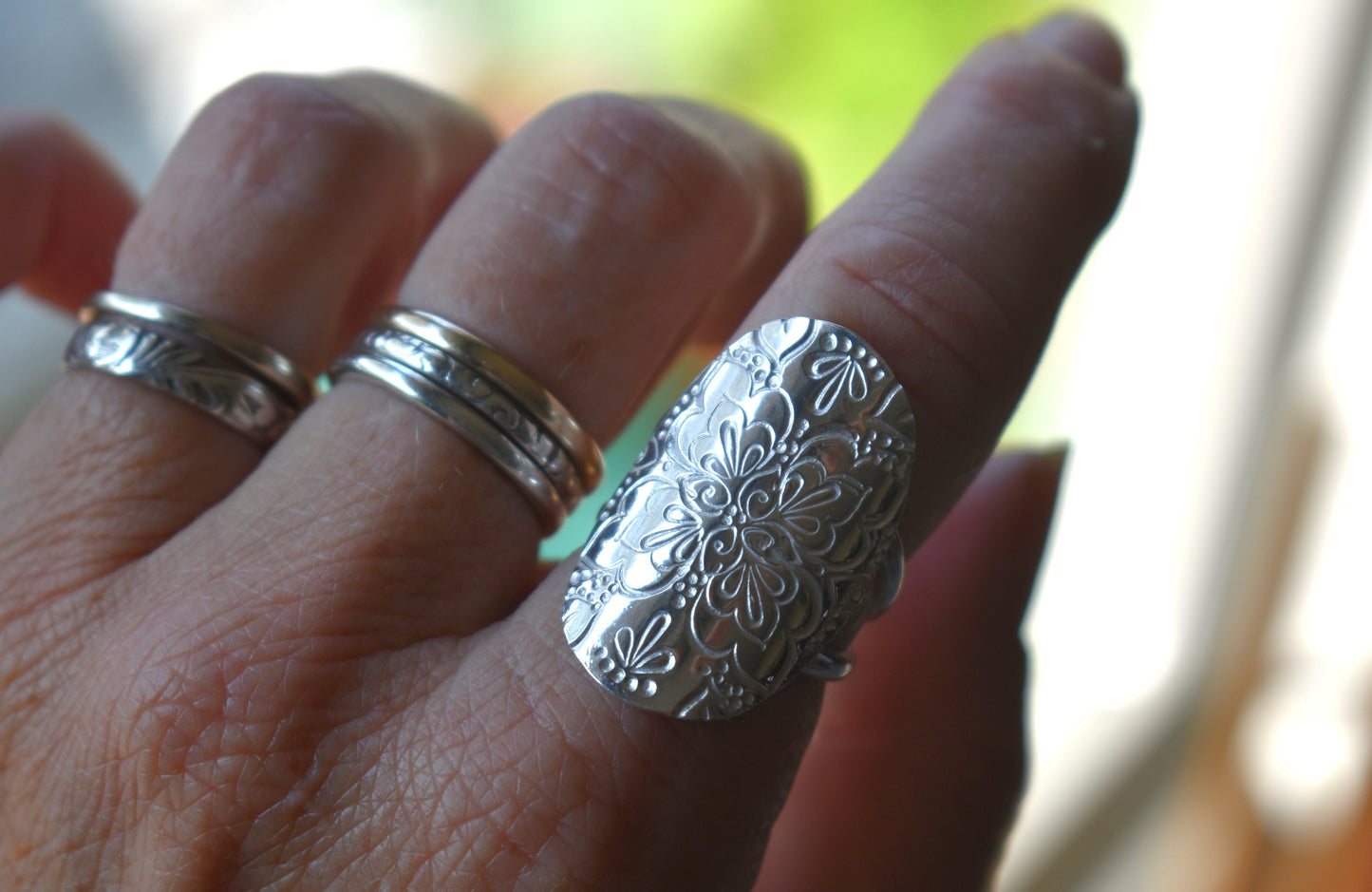 Mandala Ring - Various Sizes