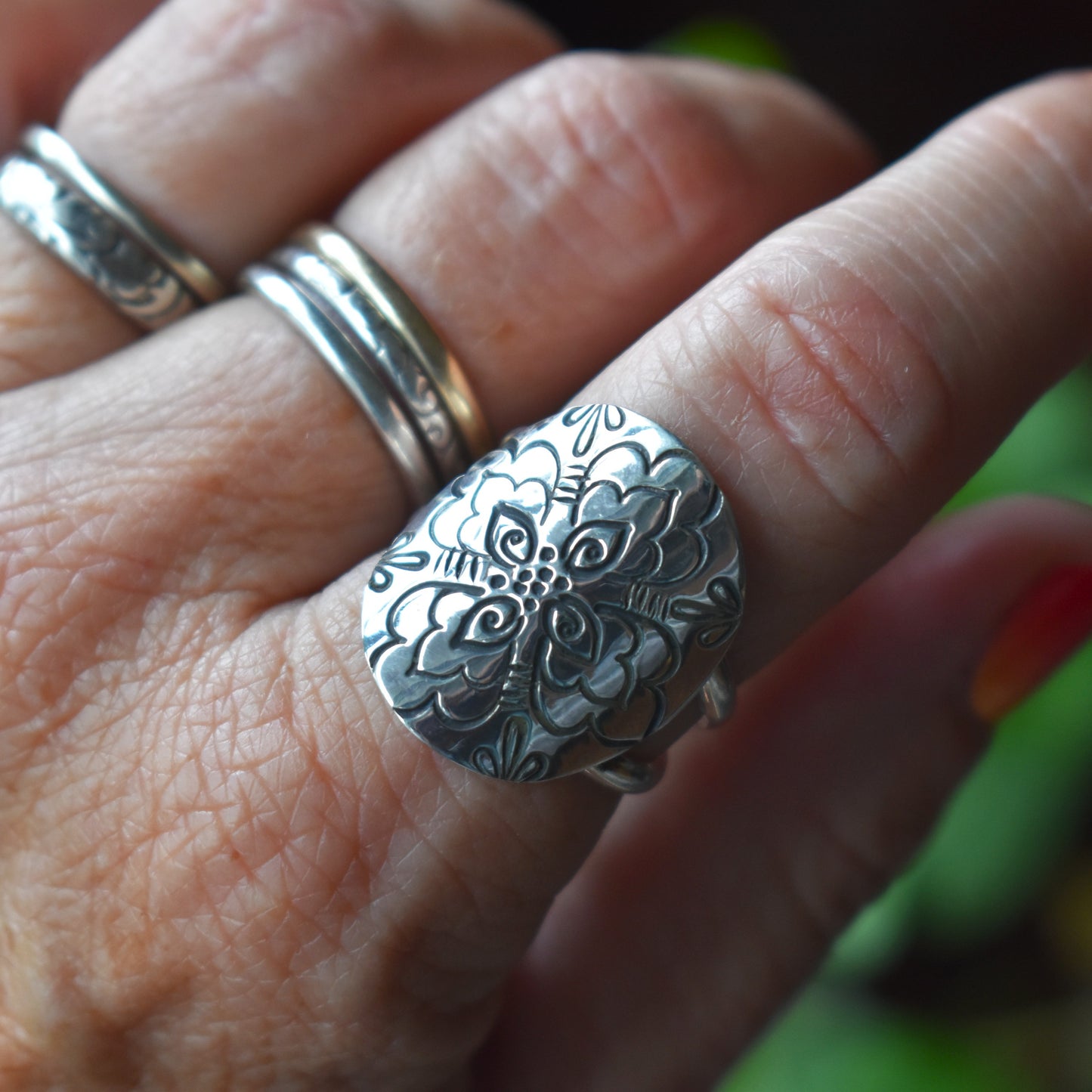 Mandala Ring - Various Sizes