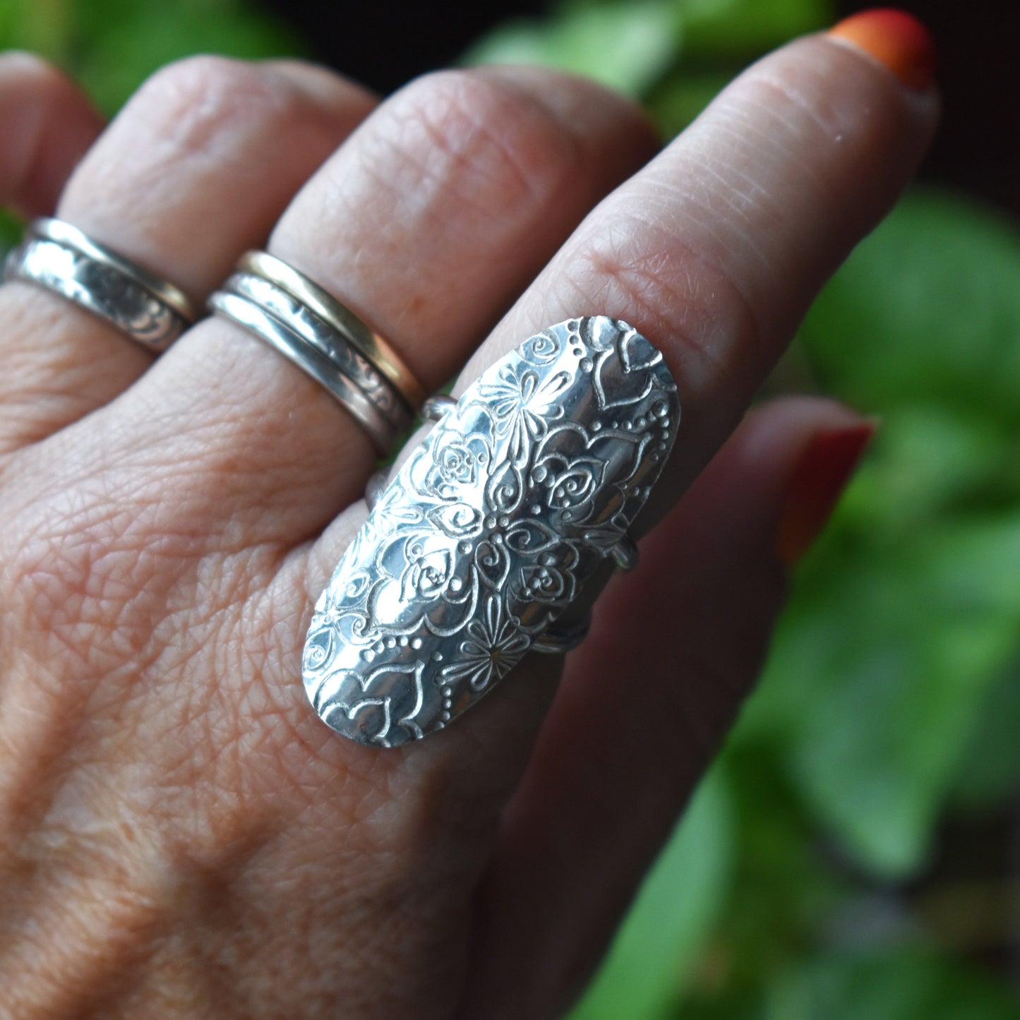 Mandala Ring - Various Sizes