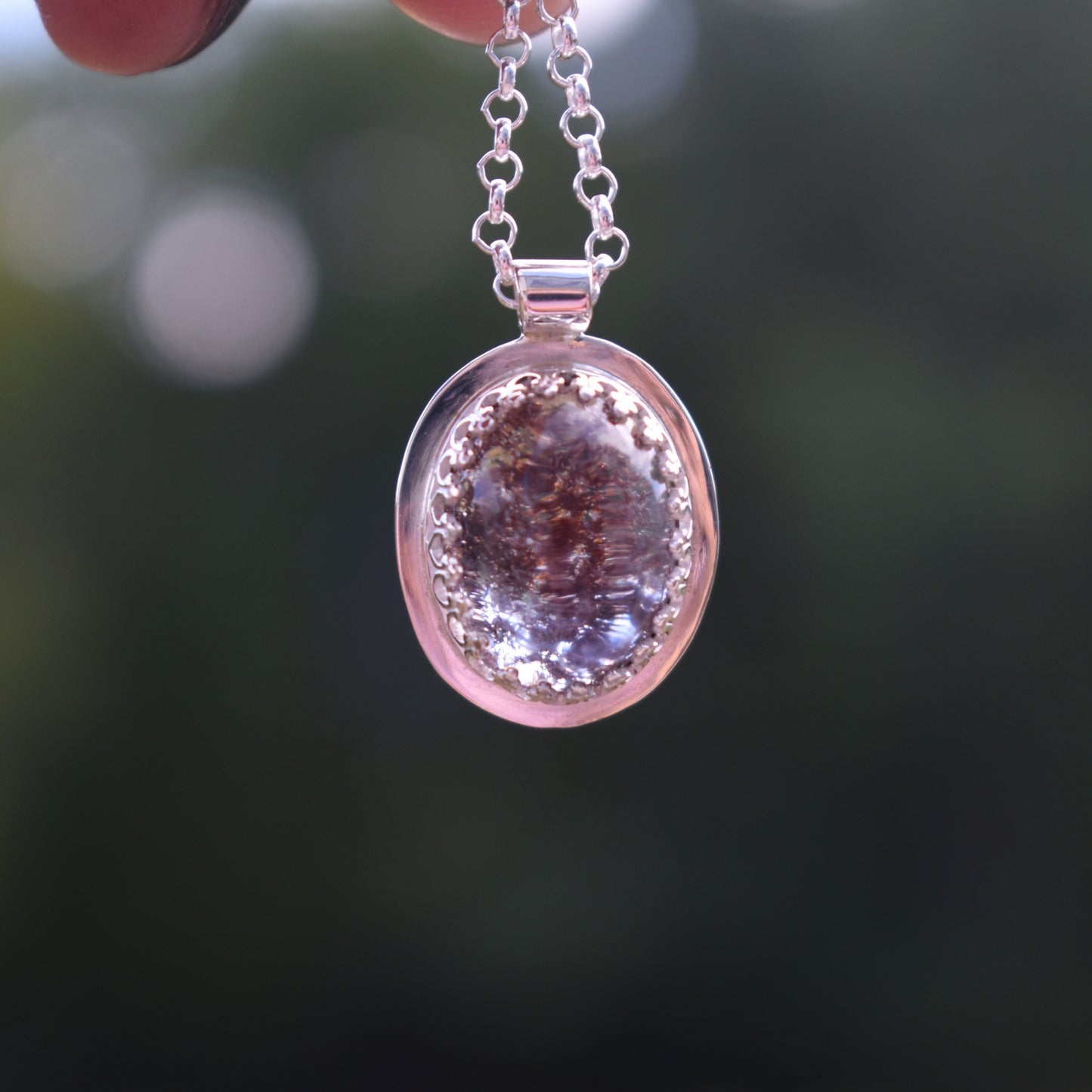 Garden Quartz Crystal Necklaces
