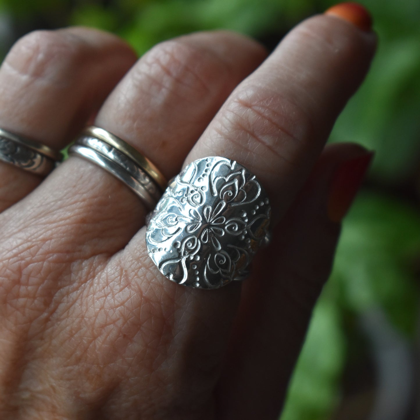 Mandala Ring - Various Sizes