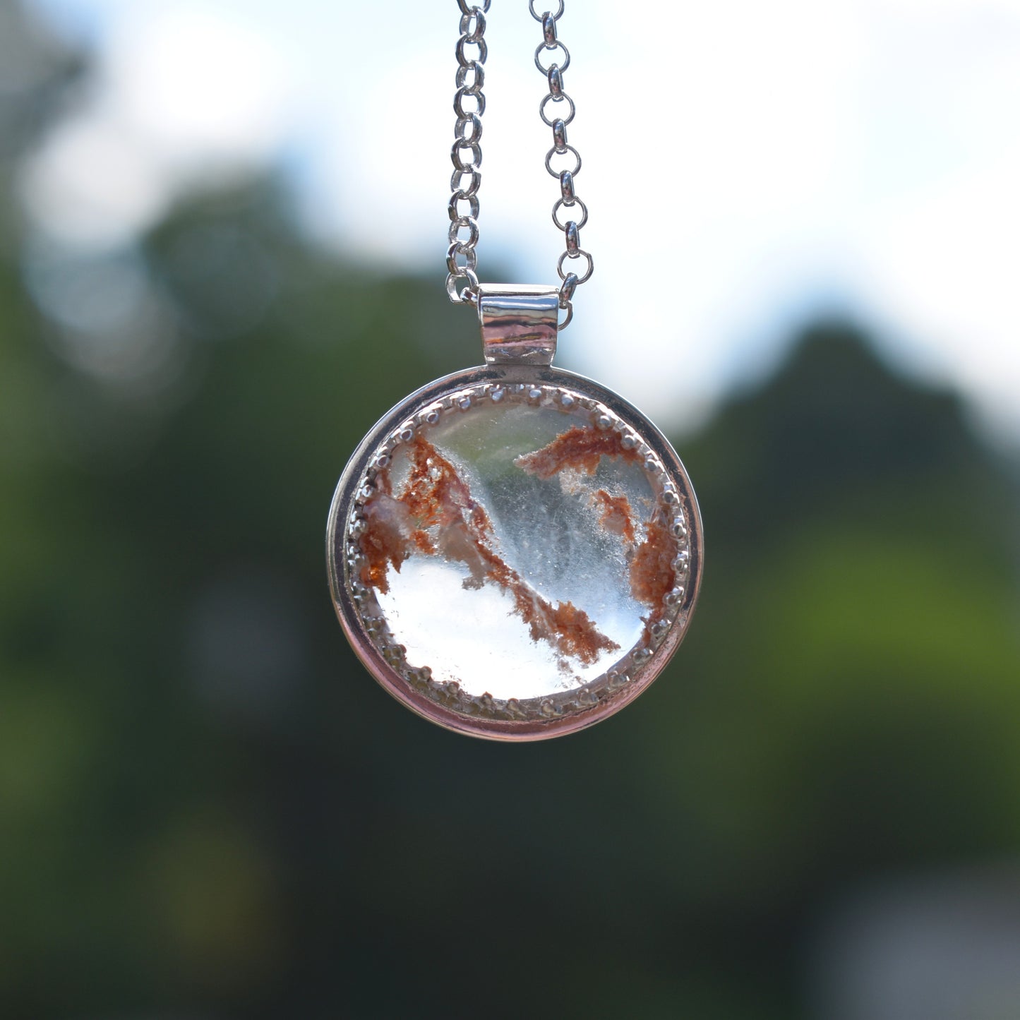 Garden Quartz Crystal Necklaces