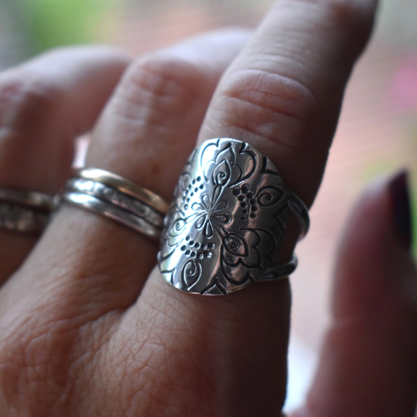 Mandala Ring - Various Sizes