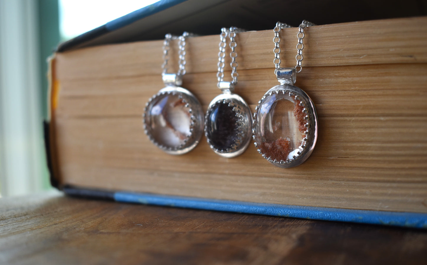 Garden Quartz Crystal Necklaces