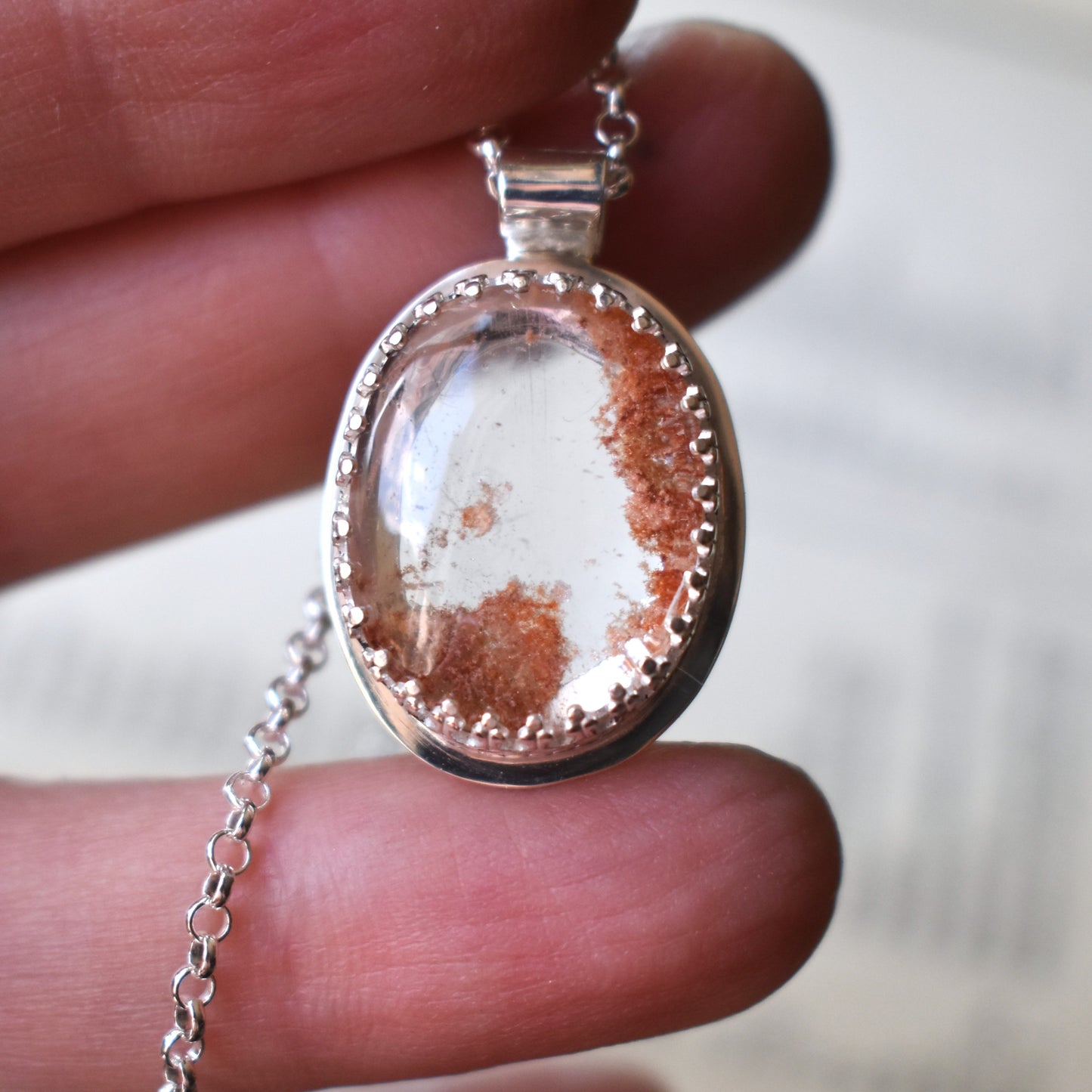 Garden Quartz Crystal Necklaces