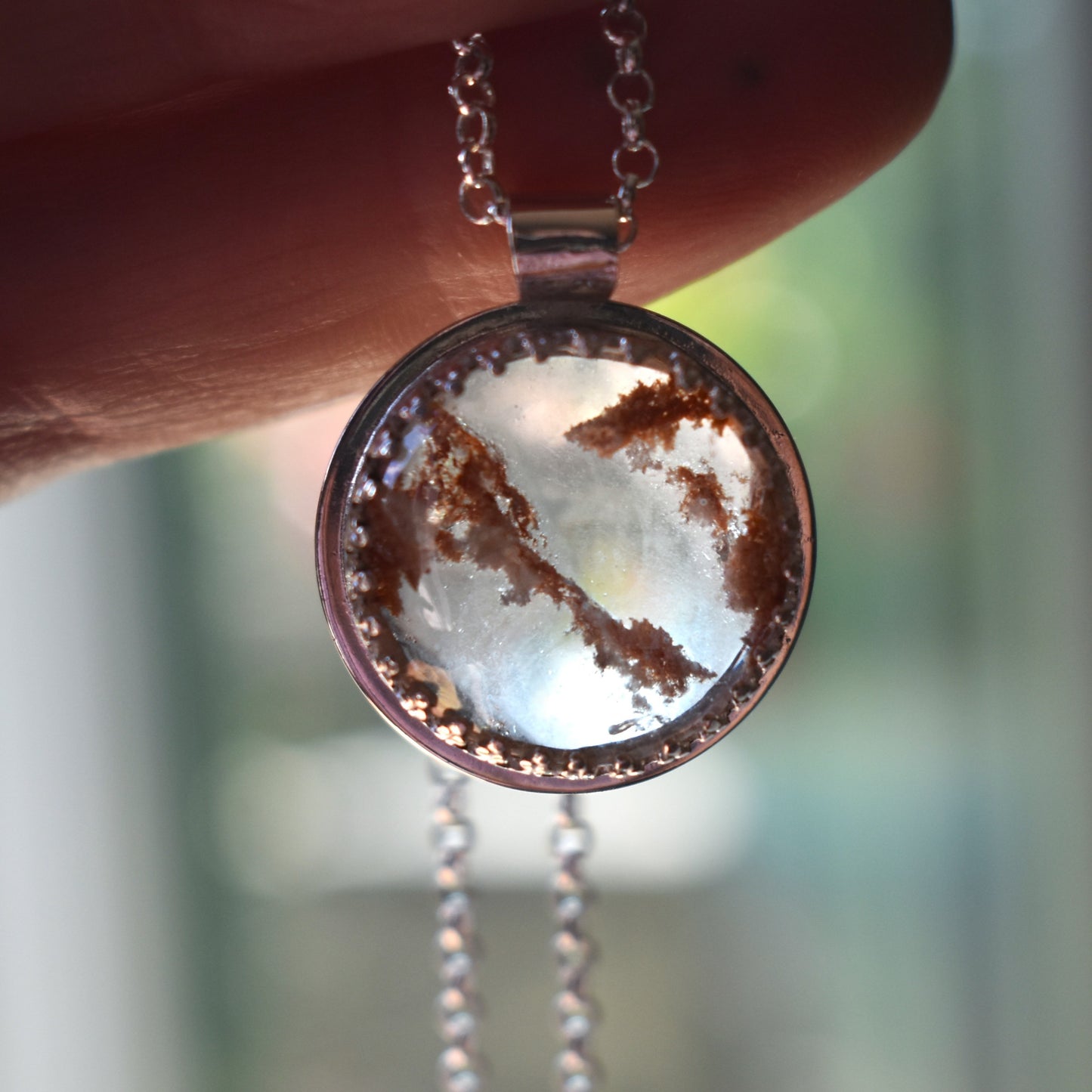 Garden Quartz Crystal Necklaces