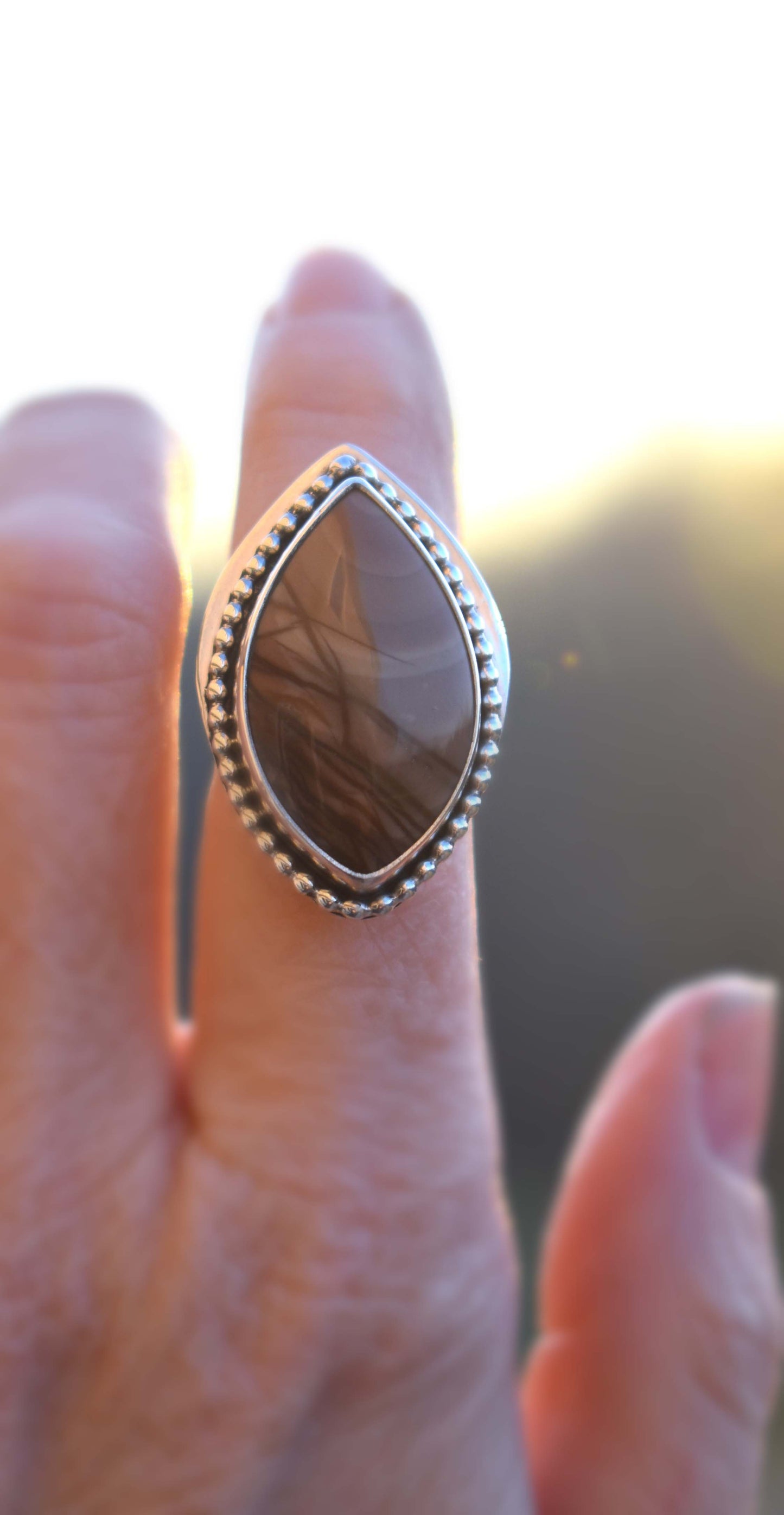 Imperial Jasper Ring - size 6.5