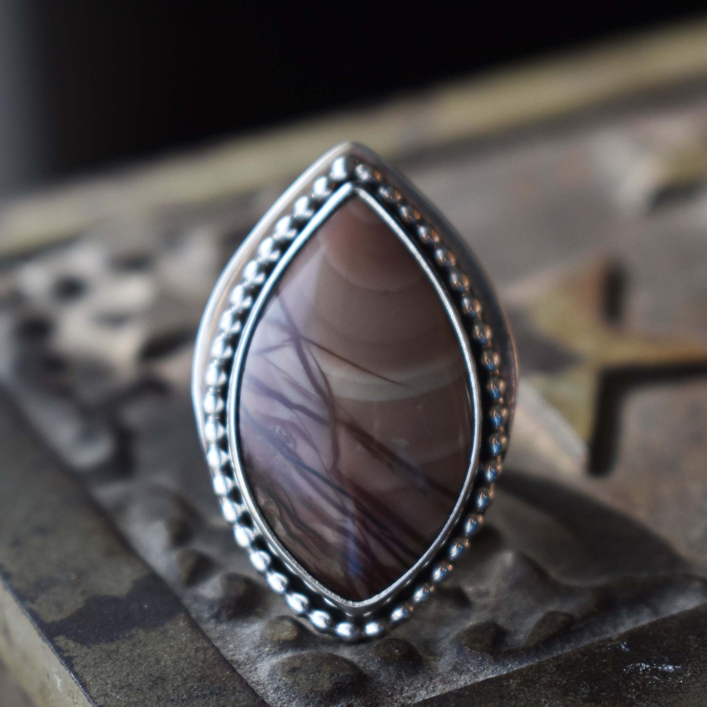 Imperial Jasper Ring - size 6.5