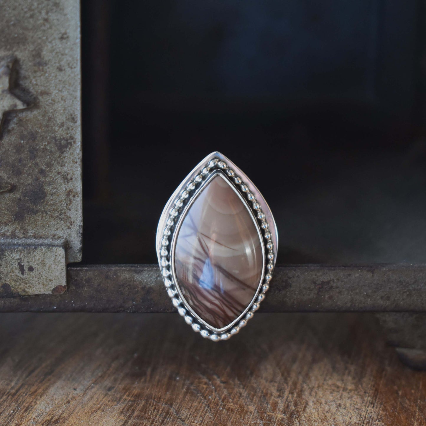 Imperial Jasper Ring - size 6.5