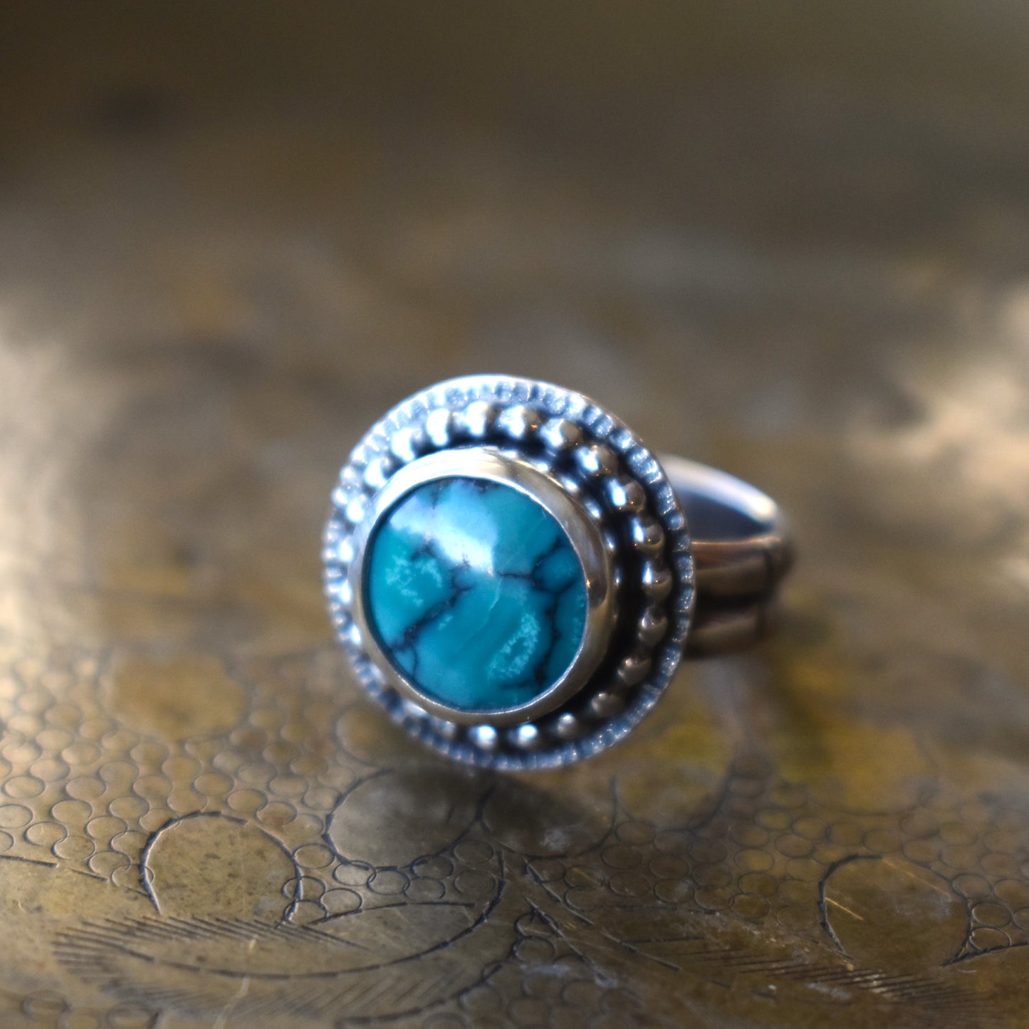 Sunbeam Yungai Turquoise Rings