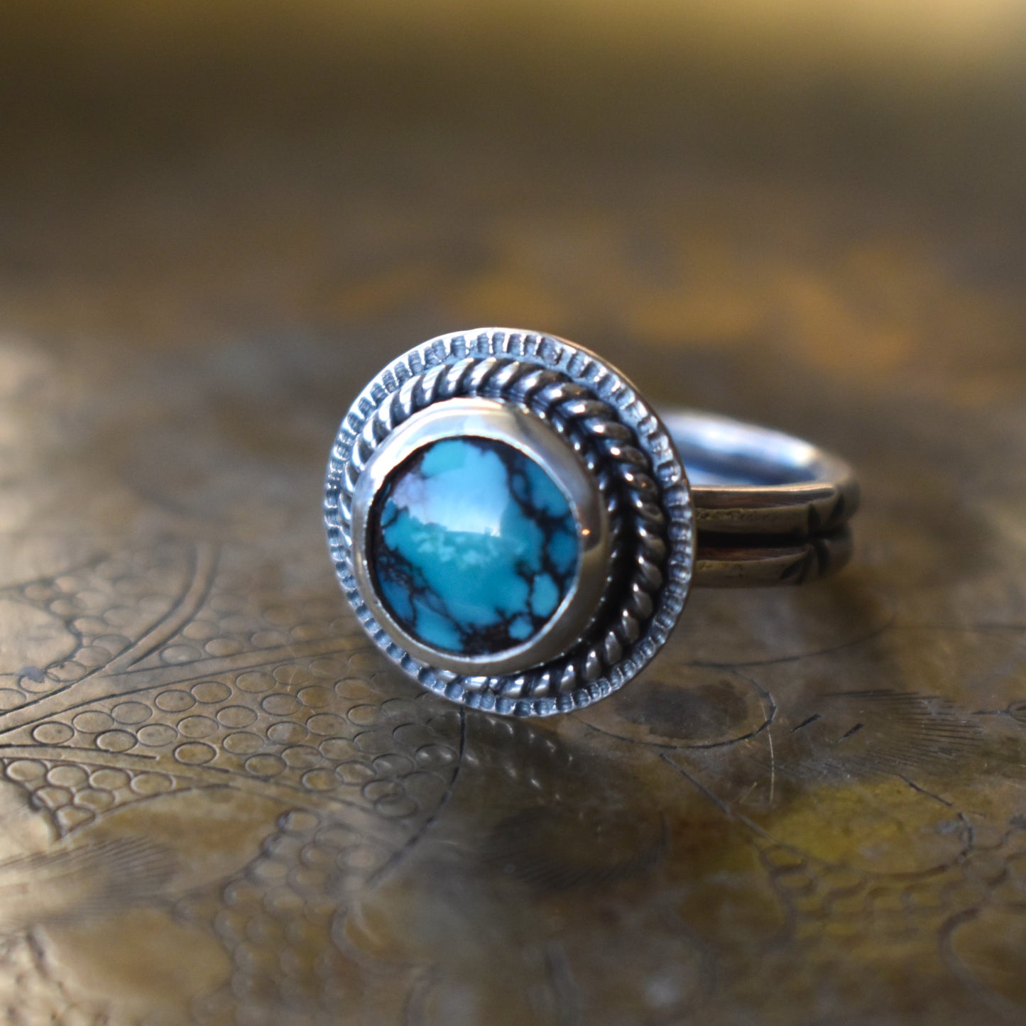 Sunbeam Yungai Turquoise Rings
