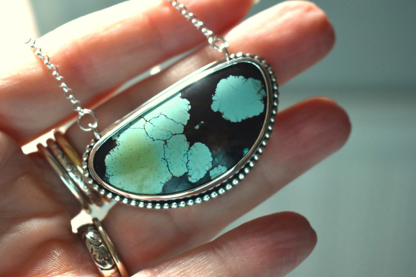 Mystic Lands: Hubei Turquoise Pendant