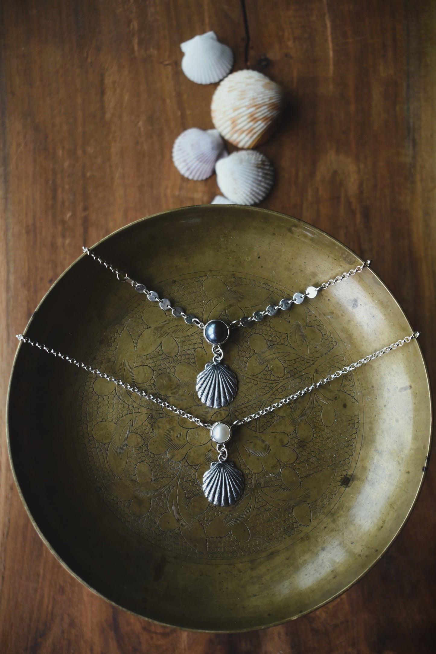 Tahitian Pearl Shell Necklace