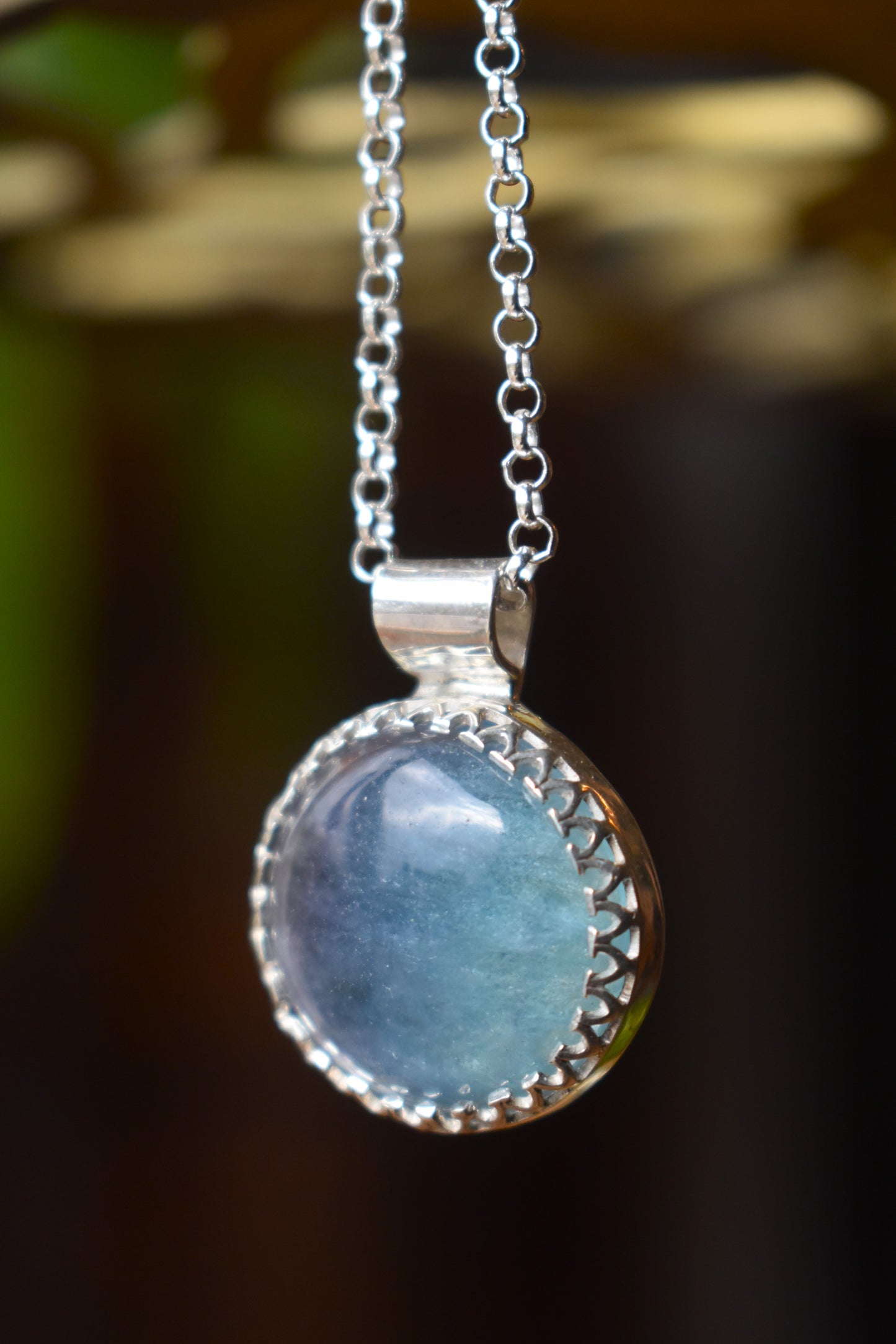 Rainbow Fluorite Necklace