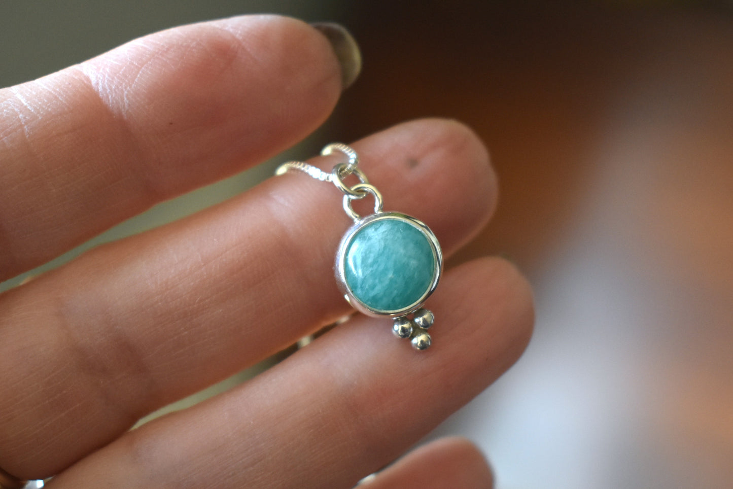 Amazonite Lagoon Necklace