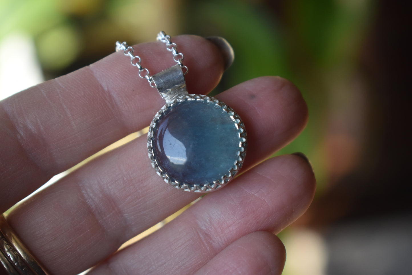 Rainbow Fluorite Necklace
