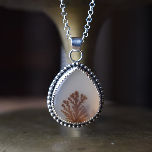 Dendritic Agate Necklace