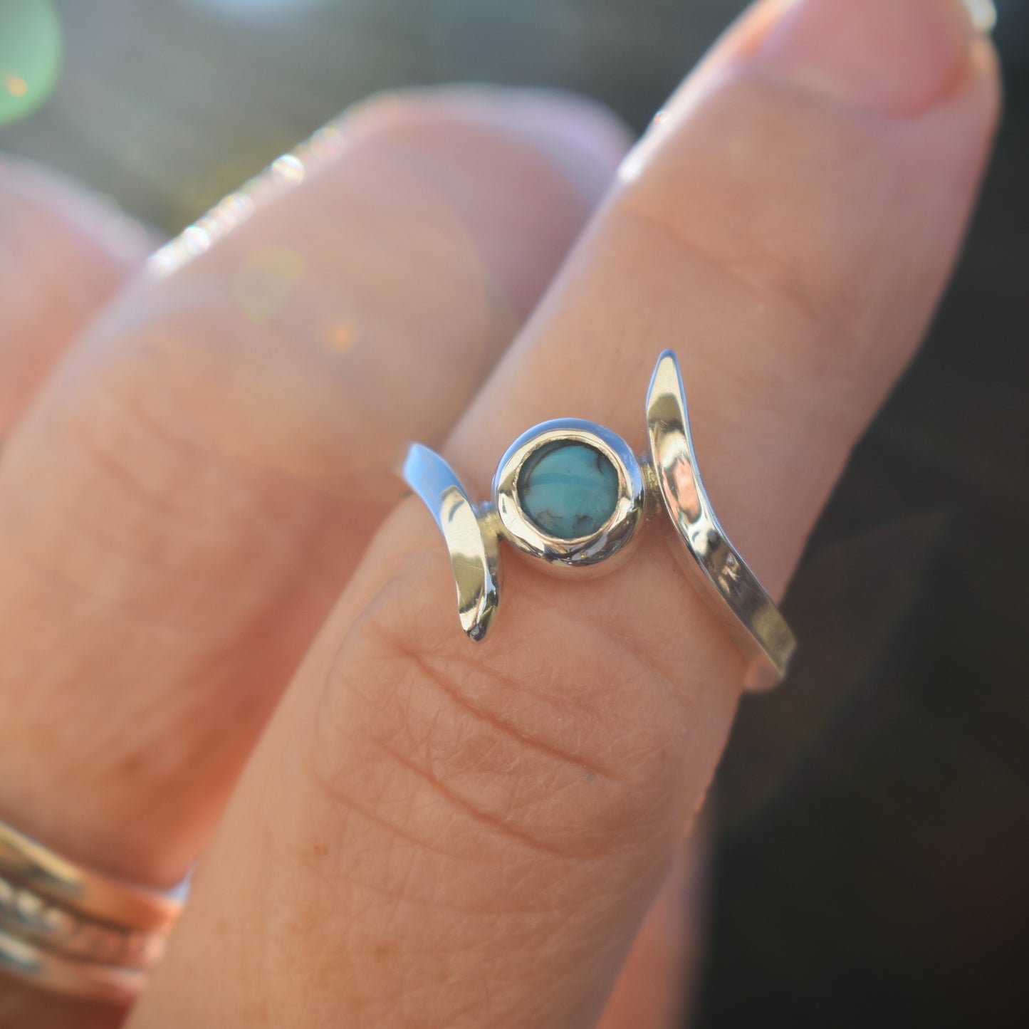 Turquoise Muse Ring - size 6.5