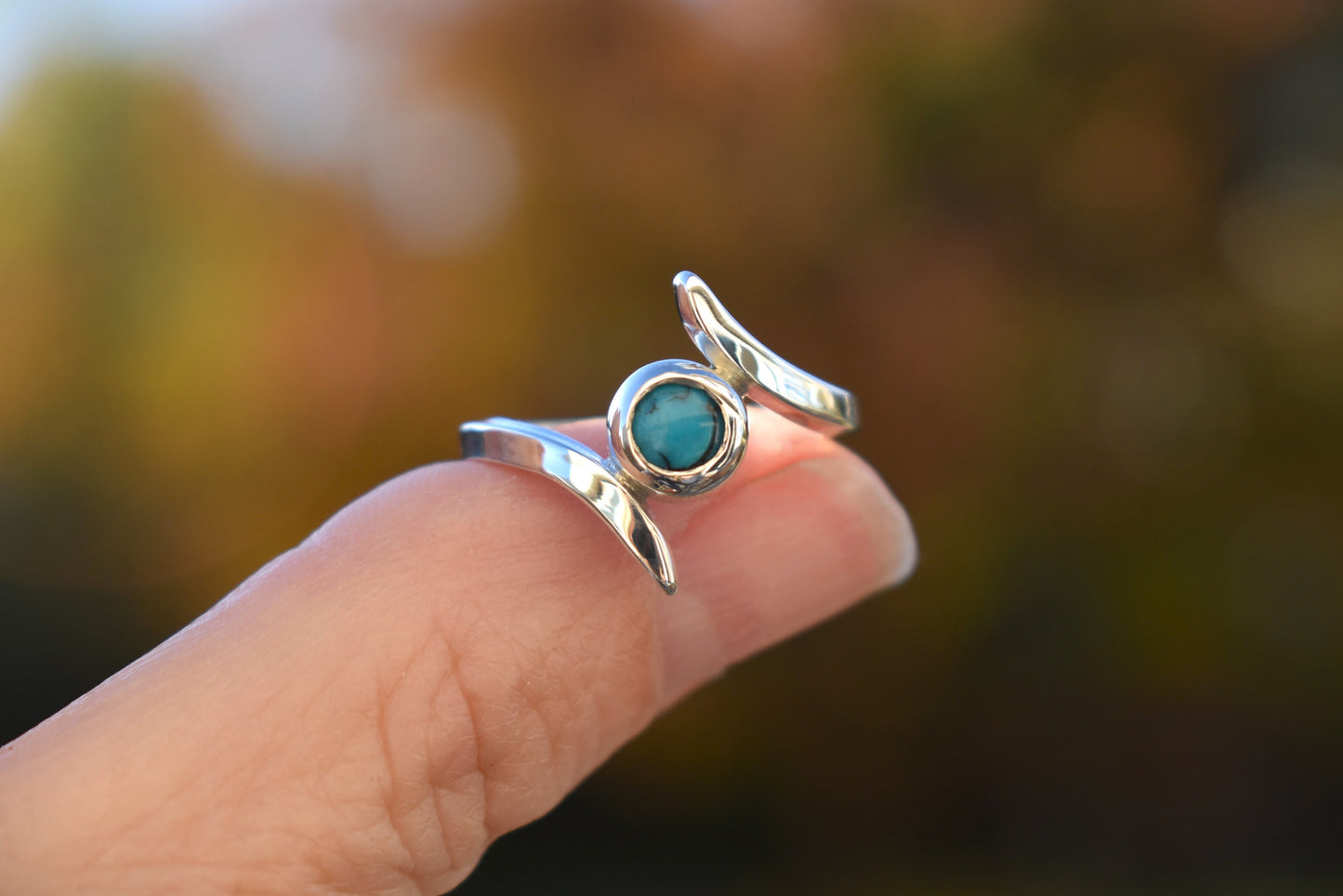 Turquoise Muse Ring - size 6.5