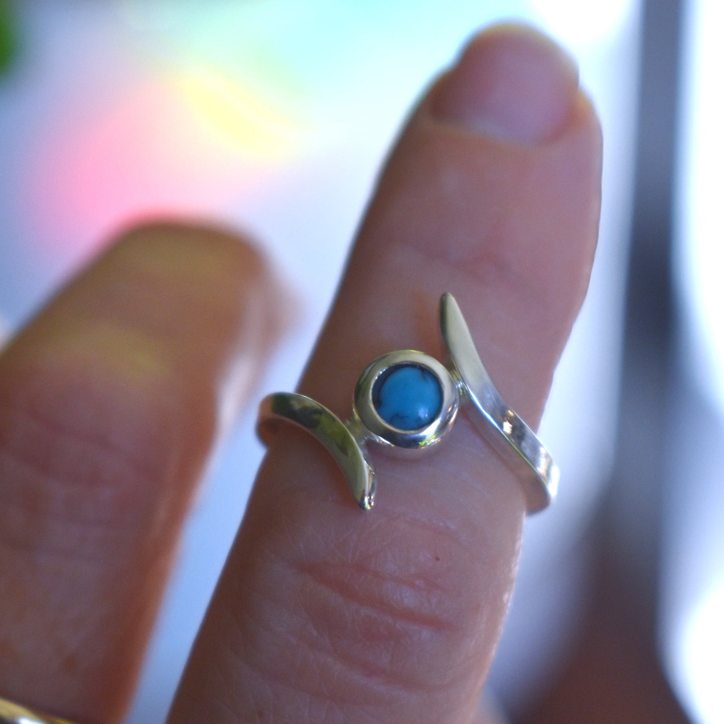 Turquoise Muse Ring - size 6.5
