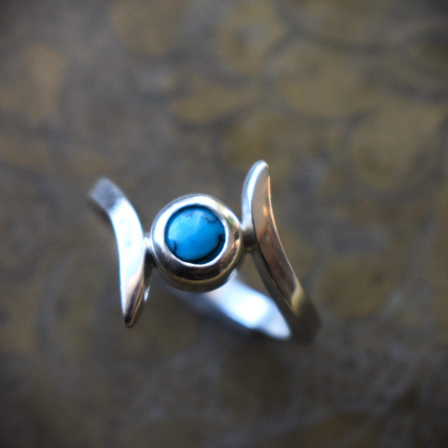 Turquoise Muse Ring - size 6.5